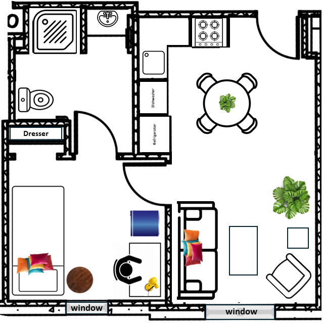 1 Bedroom Apartment