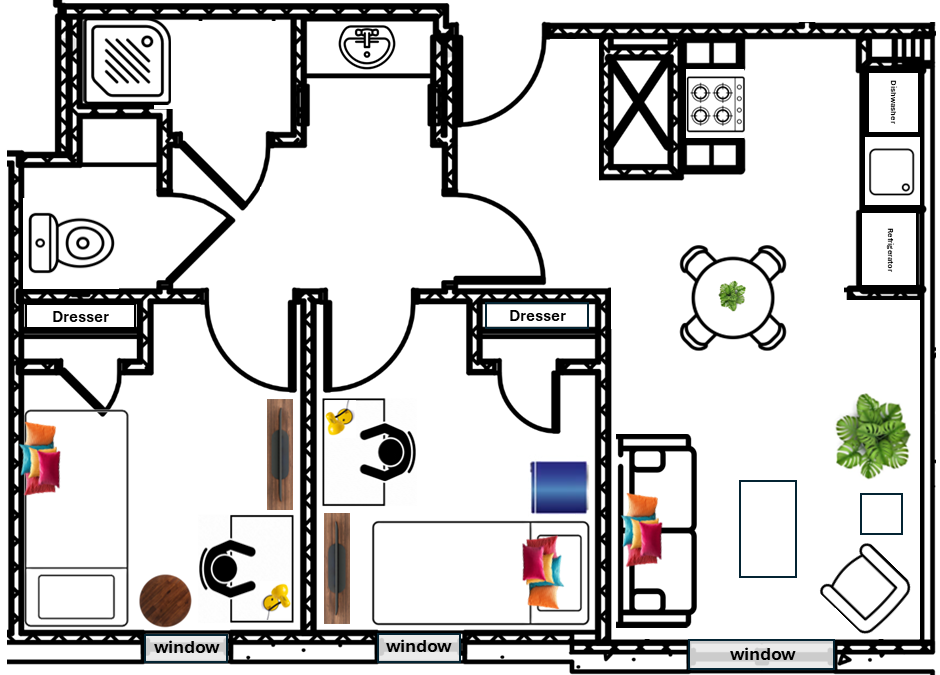 2 Bedroom Apartment