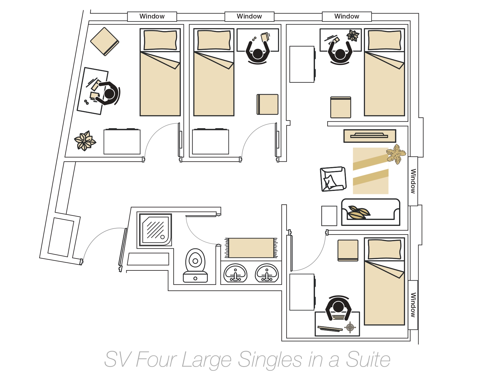SV 4 Bedroom Suite