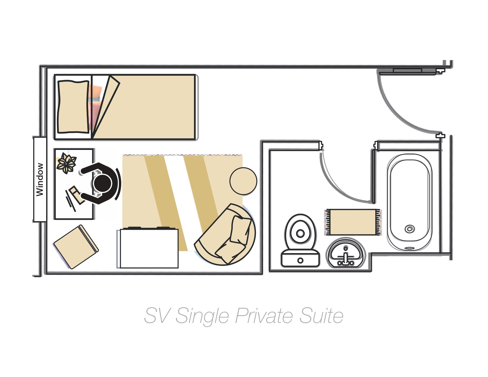 SV Single Private Suite