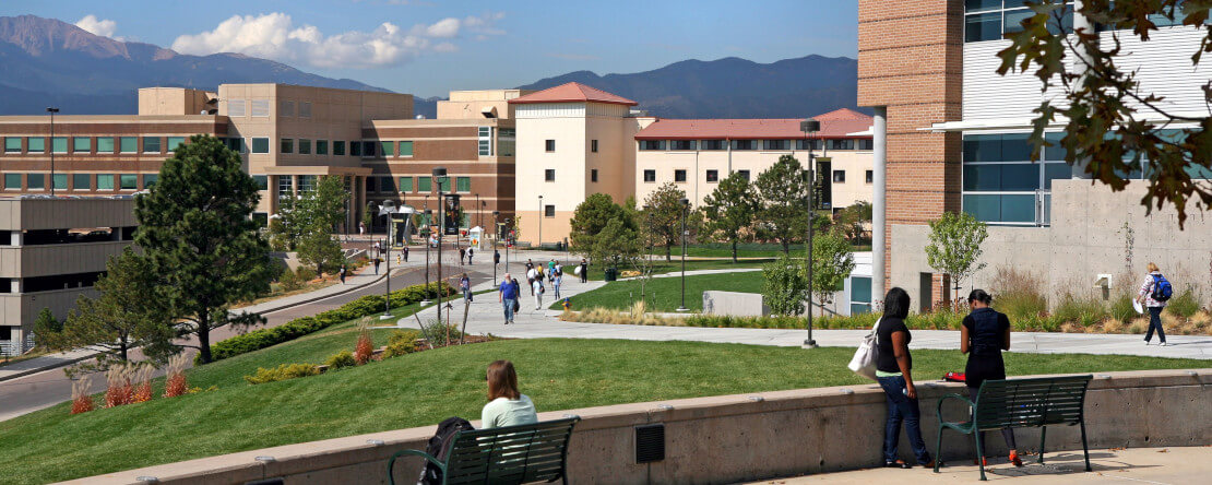 view of uccs campus