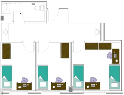 Mixed Room Layout VAV